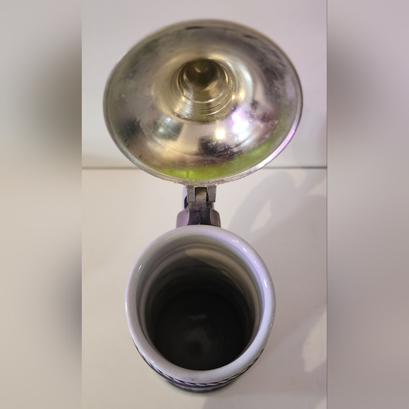 Vintage Avon Beer Stein with Pewter Lid 1977 Collectible Beer Stein - Picture 6 of 7